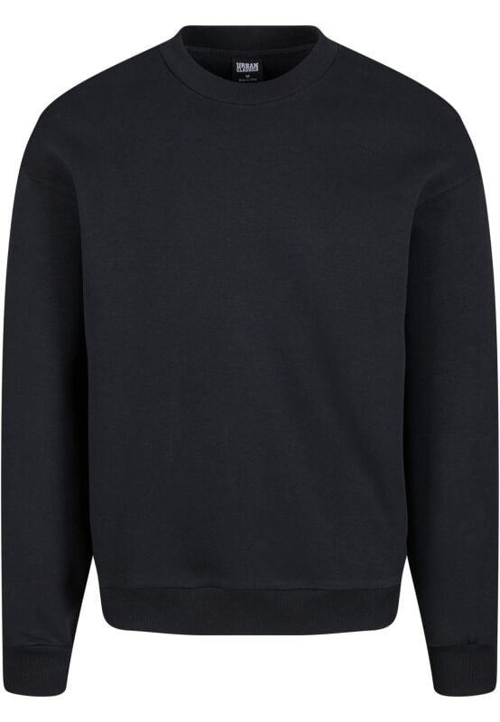 4065812698742 - Fluffy Crewneck Sweatshirt schwarz in S