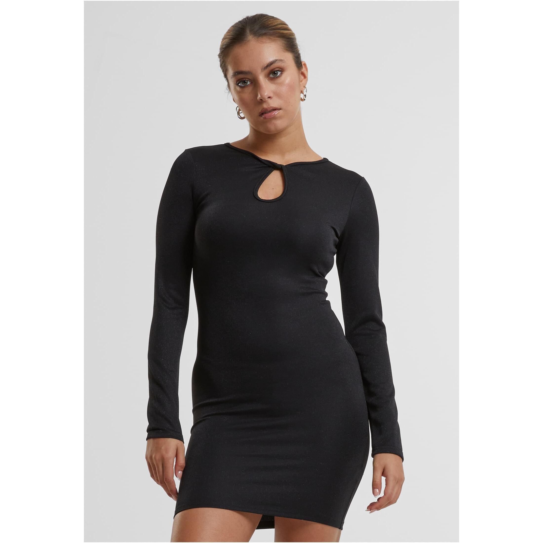 4065812704948 - Glitzerndes Kleid mit langen Ärmeln für Frauen Urban Classics 4065812704948 - Glitzerndes Kleid mit langen Ärmeln für Frauen Urban Classics