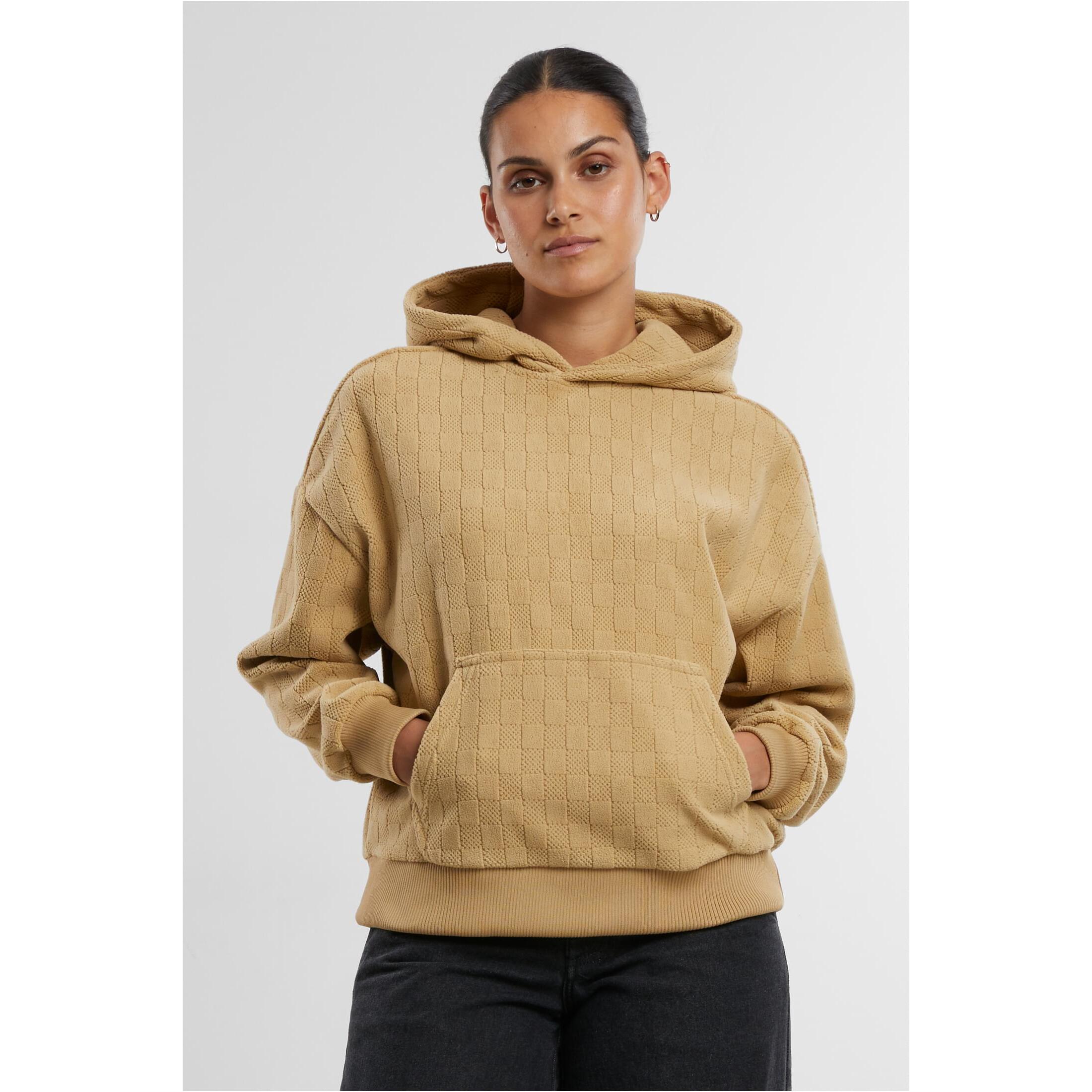 4065812709448 - Oversized Velours Hoodie für Damen Urban Classics