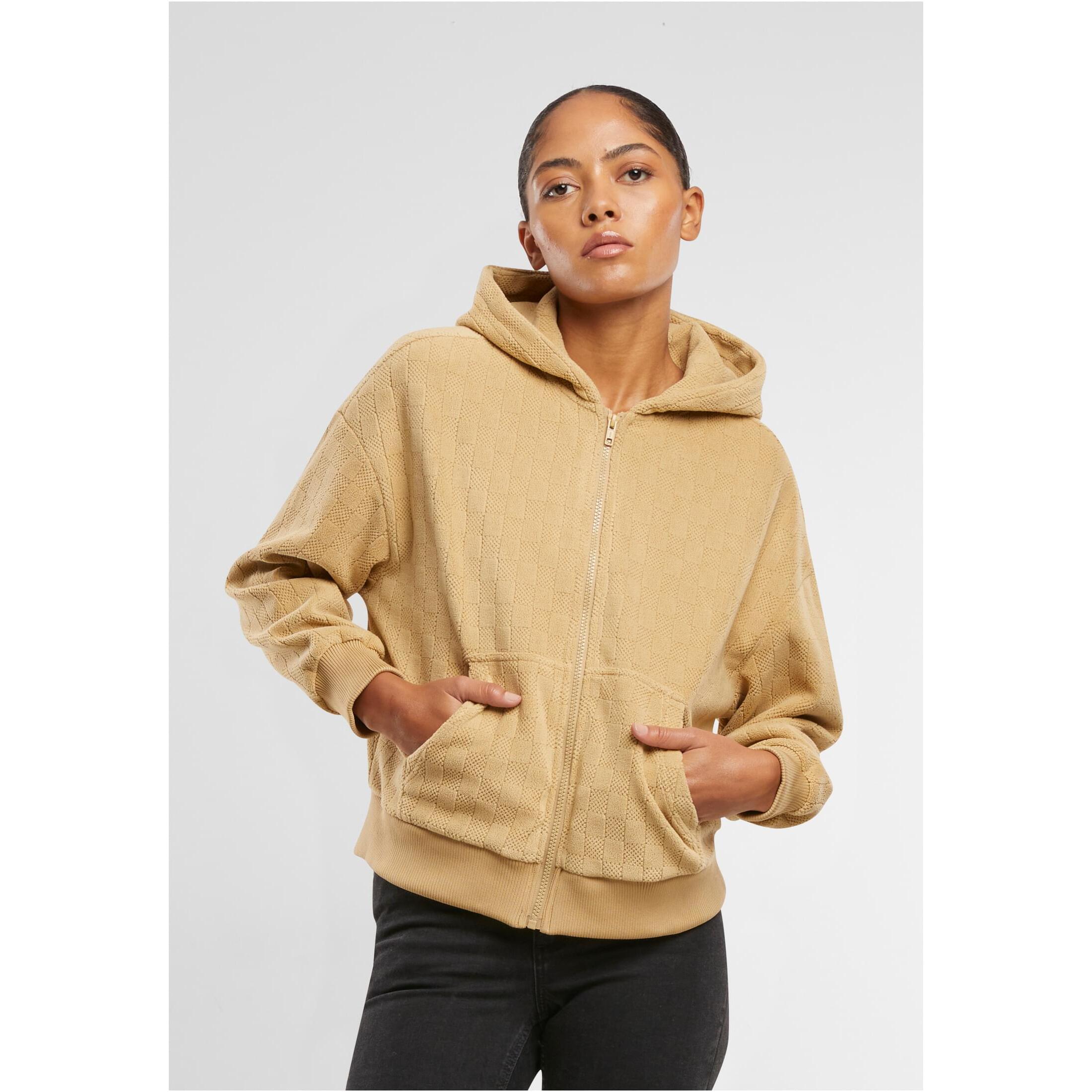 4065812711014 - Oversize Kapuzenpullover mit Reißverschluss für Damen Urban Classics