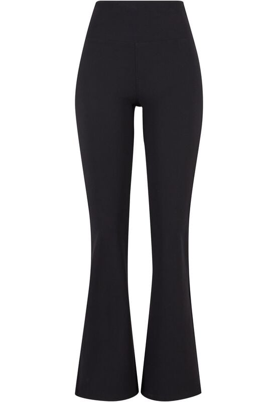 4065812772190 - Ladies Flared Leggings Rib Leggings schwarz in L
