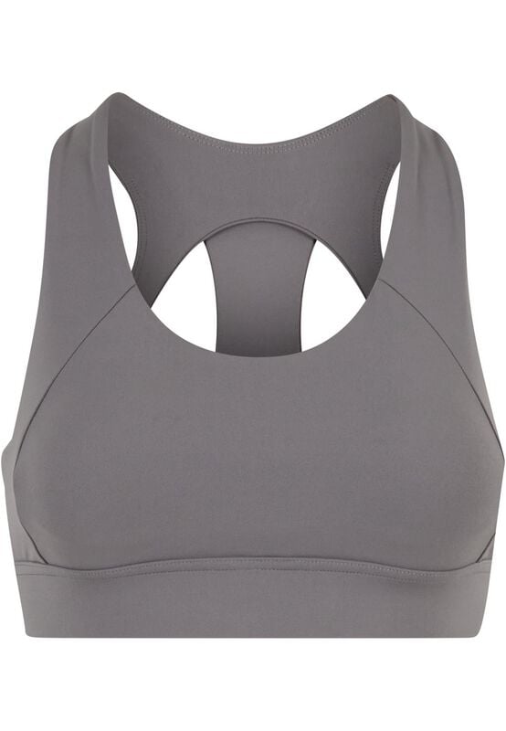 4065812772695 - Ladies Sports Bra Bustier grau in L