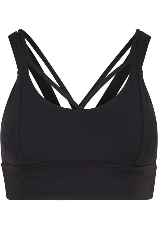 4065812773258 - Ladies Sports Bra crossed Bustier schwarz in XL 4065812773258 - Ladies Sports Bra crossed Bustier schwarz in XL