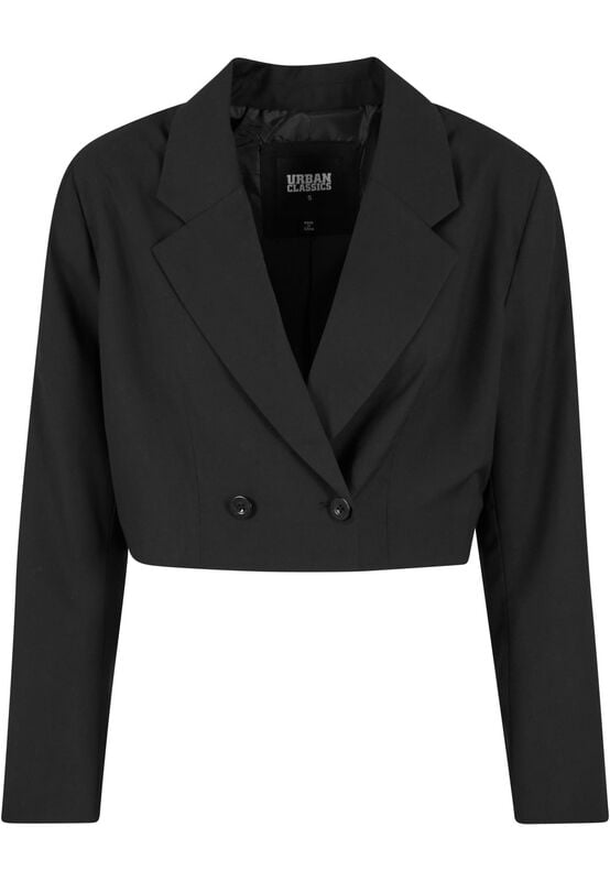 4065812783523 - Ladies Cropped Blazer Blazer schwarz in M