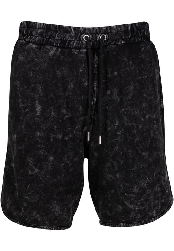 4065812791092 - Washed Piped Shorts Short schwarz in L