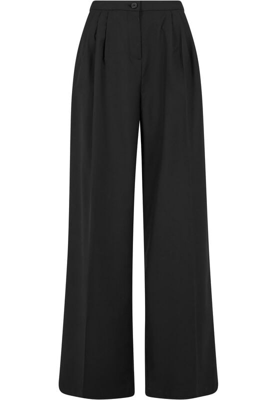 4065812798879 - Ladies Wide Leg Pants Stoffhose schwarz in 27