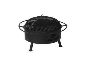 4065829005472 - Feuerkorb & Grill Industrial Design 2in1 schwarz FP-III-780BKXX