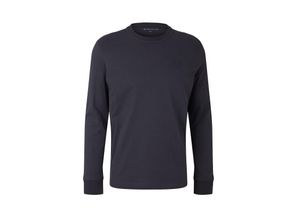 4065869550918 - Tom Tailor Longsleeve Langarmshirt mit Logo-Print und Rundhalsausschnitt