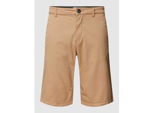 4065869861687 - Slim Fit Bermudas mit französischen Eingrifftaschen