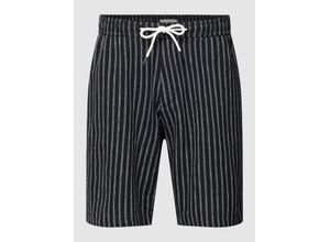 4065869928106 - Regular Fit Bermudas mit Streifenmuster