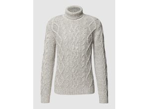 4065872798246 - Rollkragenpullover mit Zopfmuster