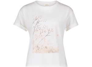 4065928085665 - CARTOON T-Shirt Kappärmel für Damen beige 46