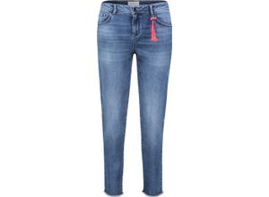 4065929550018 - CARTOON Jeanshose knöchellang Slim Fit für Damen blau 36