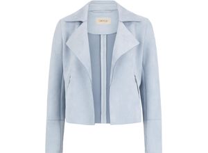 4065929625440 - CARTOON Blazer Reverskragen offenes Design für Damen blau 40