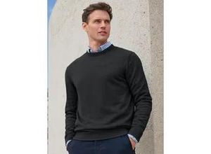 4065964276126 - Rundhals-Pullover grau 58