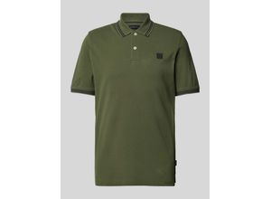 4065964476373 - Poloshirt mit Kontrastbesatz