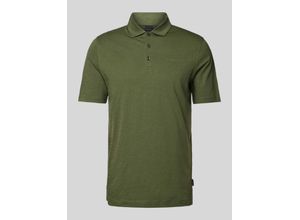 4065964560270 - Slim Fit Poloshirt im unifarbenen Design