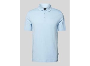 4065964560348 - Slim Fit Poloshirt im unifarbenen Design