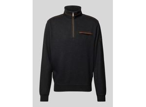 4065964625450 - Sweatshirt mit Stehkragen