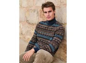 4065964635480 - Rollkragen-Pullover blau 52