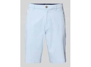 4065964768874 - Regular Fit Chino-Shorts mit Gürtelschlaufen Modell Flat