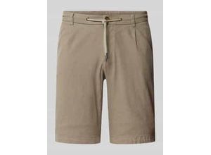 4065964853167 - Slim Fit Shorts aus Baumwoll-Leinen-Mix