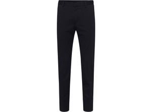 4065976463569 - pierre cardin Anzughose Bügelfalte uni für Herren blau 52