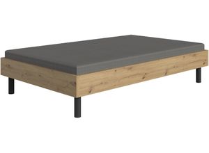 4065979038412 - Bett WIMEX Easy große Auswahl an Größen und Farben auch in Komforthöhe braun (artisan eiche schwarz) H38cm L210cm Betten ohne Kopfteil ideal unter Dachschrägen oder Fenster 4065979038412 - Bett WIMEX Easy große Auswahl an Größen und Farben auch in Komforthöhe braun (artisan eiche schwarz) H38cm L210cm Betten ohne Kopfteil ideal unter Dachschrägen oder Fenster