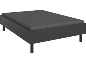 4065979038795 - Bett WIMEX Easy große Auswahl an Größen und Farben auch in Komforthöhe grau (graphit schwarz) H46cm L210cm Betten ohne Kopfteil ideal unter Dachschrägen oder Fenster 4065979038795 - Bett WIMEX Easy große Auswahl an Größen und Farben auch in Komforthöhe grau (graphit schwarz) H46cm L210cm Betten ohne Kopfteil ideal unter Dachschrägen oder Fenster