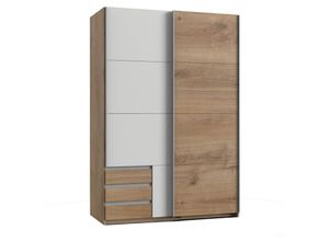 4065981000780 - Calicosy - Kleiderschrank mit 2 Schiebetüren - L135 cm