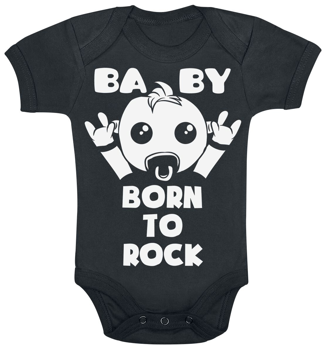 4066051014911 - Kids - Born To Rock Body schwarz in 62 68