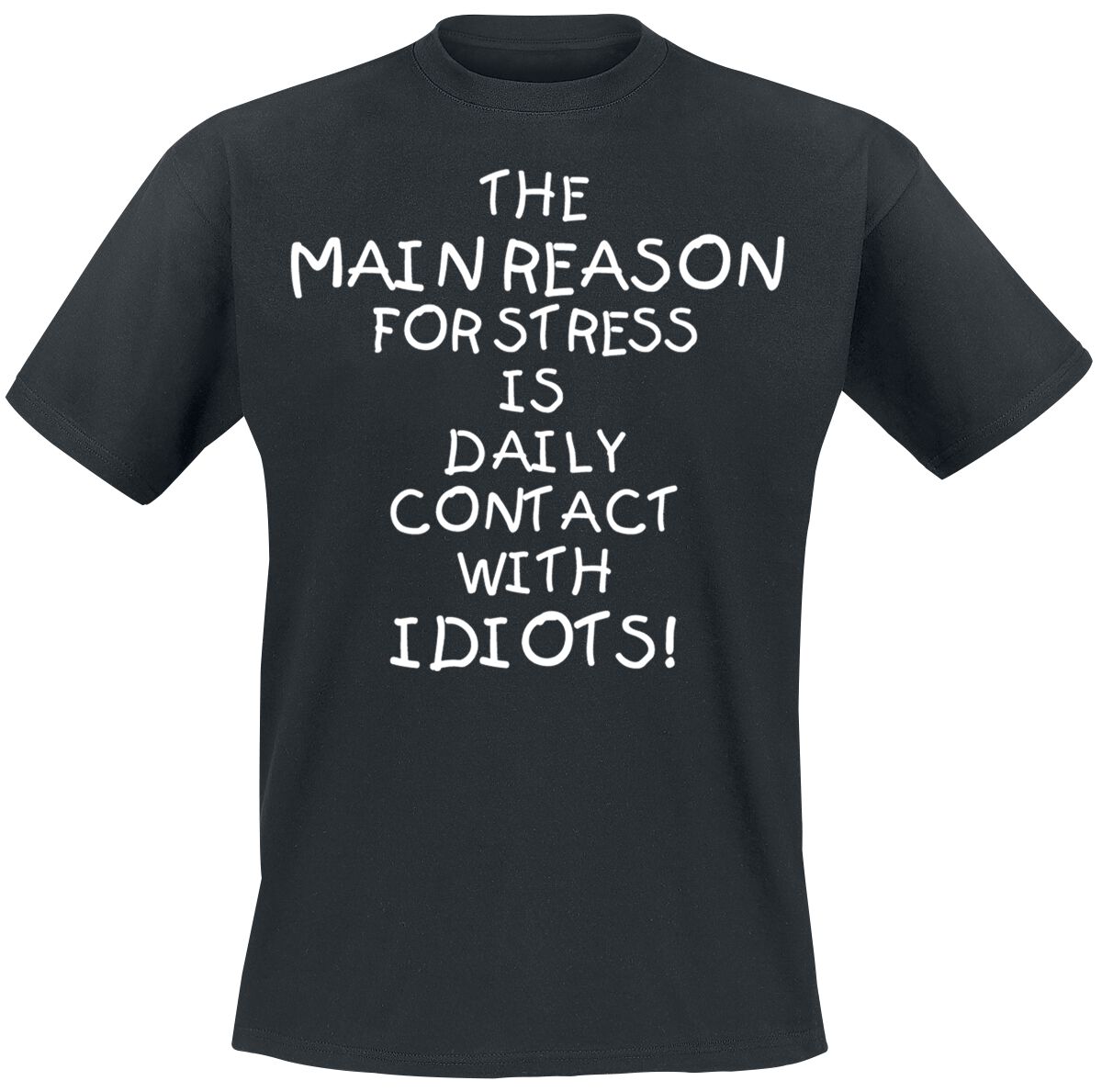 4066051023807 - Idiots T-Shirt schwarz in S 4066051023807 - Idiots T-Shirt schwarz in S