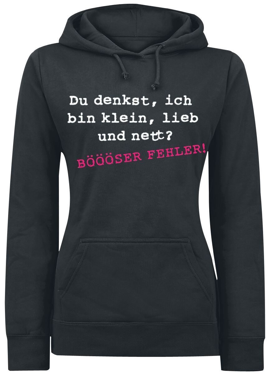 4066051045212 - BÖÖÖSER FEHLER! Kapuzenpullover schwarz in S