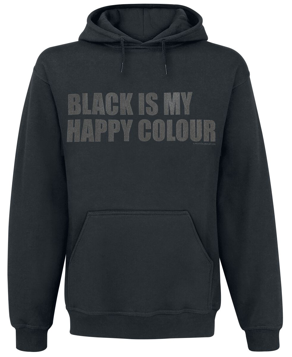 4066051069027 - Black Is My Happy Colour Kapuzenpullover schwarz in XXL