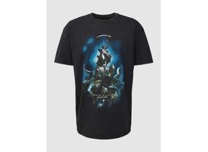 4066051070337 - T-Shirt mit Motiv- und Statement-Print Modell PUISSANCE LA MER