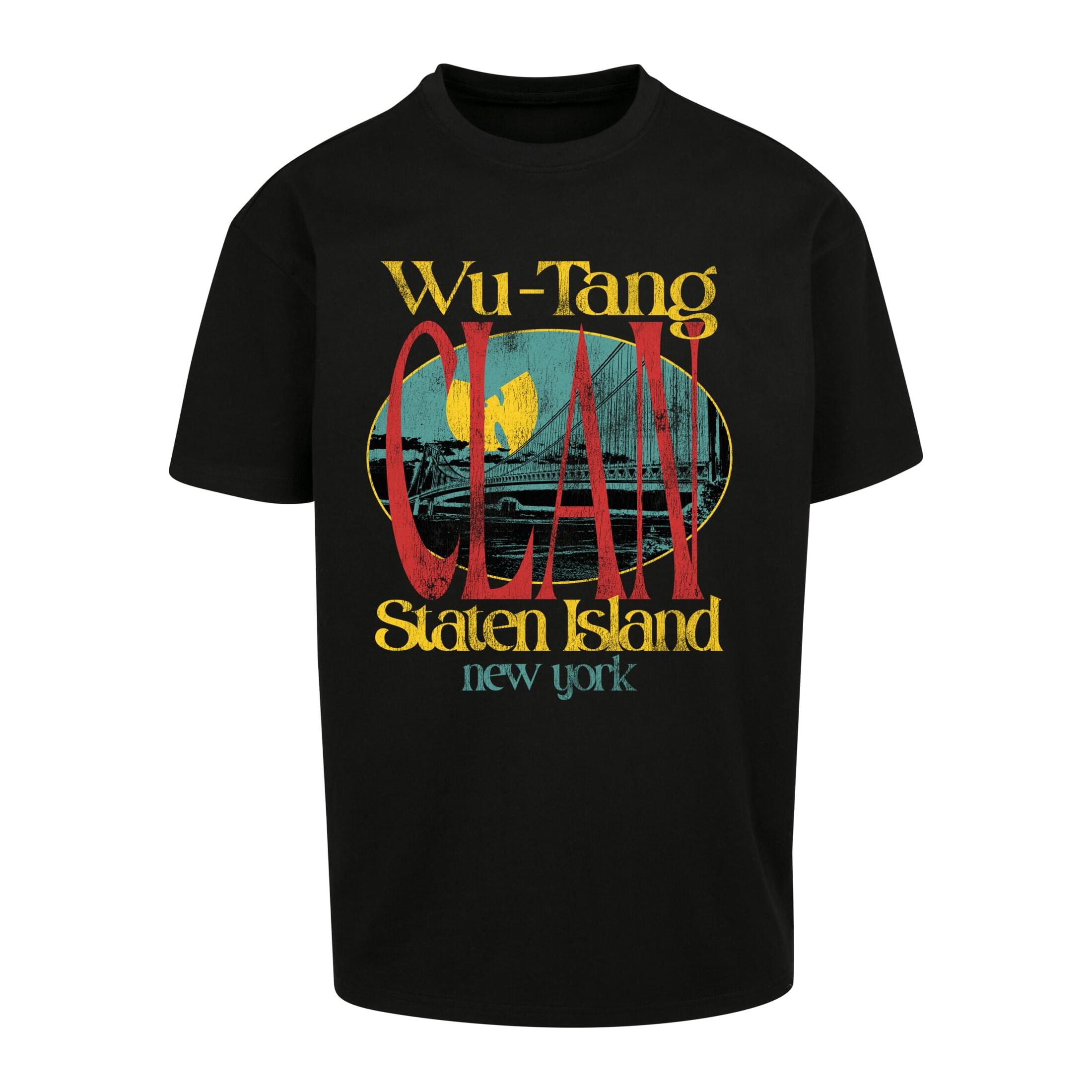 4066051091219 - Übergroßes T-Shirt Mister Tee Wu Tang Staten Island