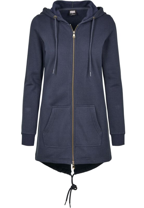 4066051101840 - Ladies Sweat Parka Kapuzenjacke navy in XL