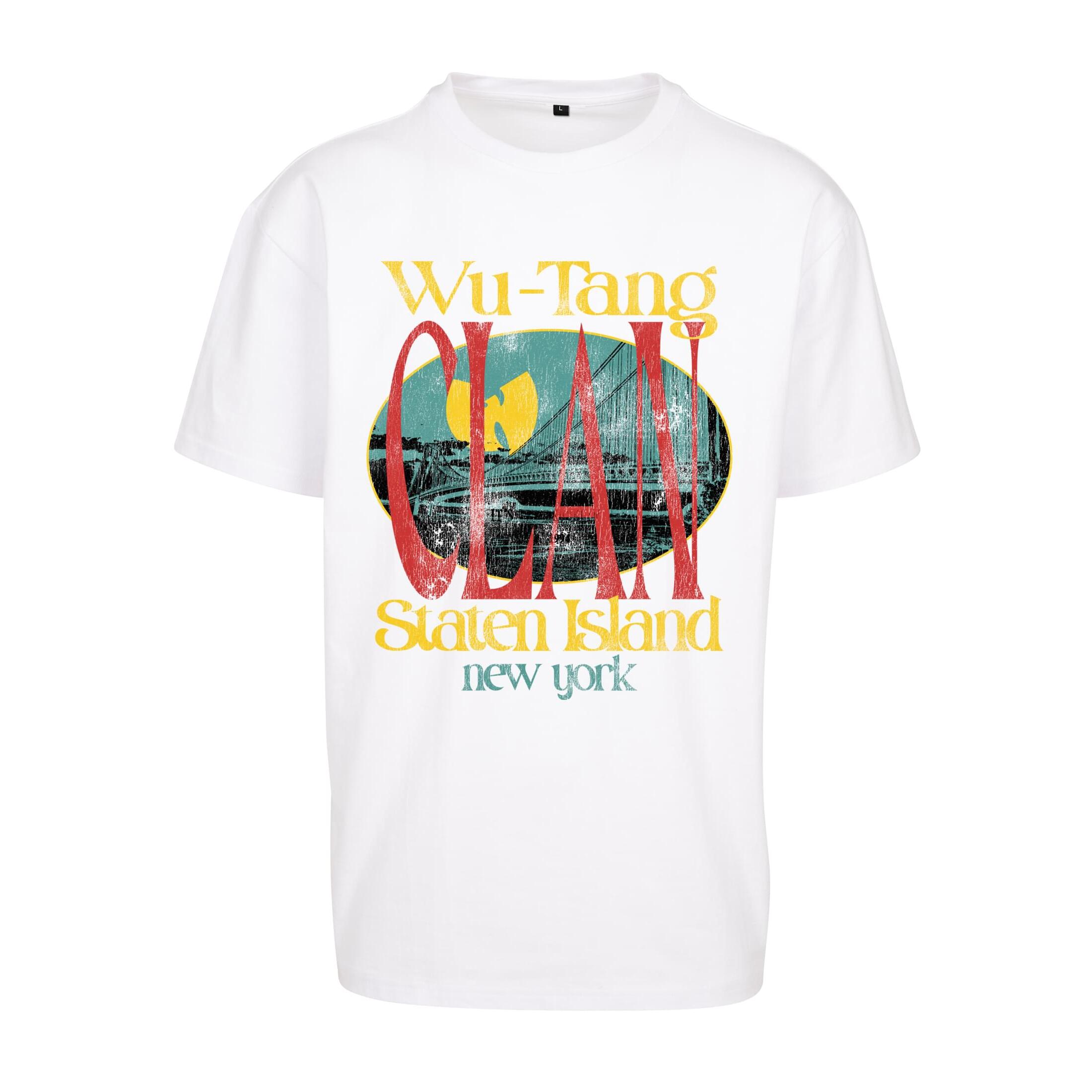 4066051132530 - Übergroßes T-Shirt Mister Tee Wu Tang Staten Island