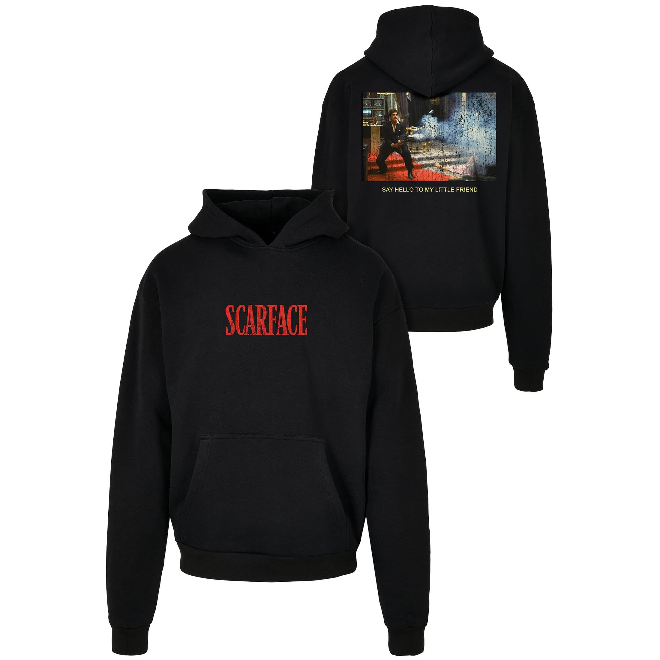 4066051189039 - Sweatshirt mit Oversize-Kapuze Mister Tee Scarface Little Friend 4066051189039 - Sweatshirt mit Oversize-Kapuze Mister Tee Scarface Little Friend