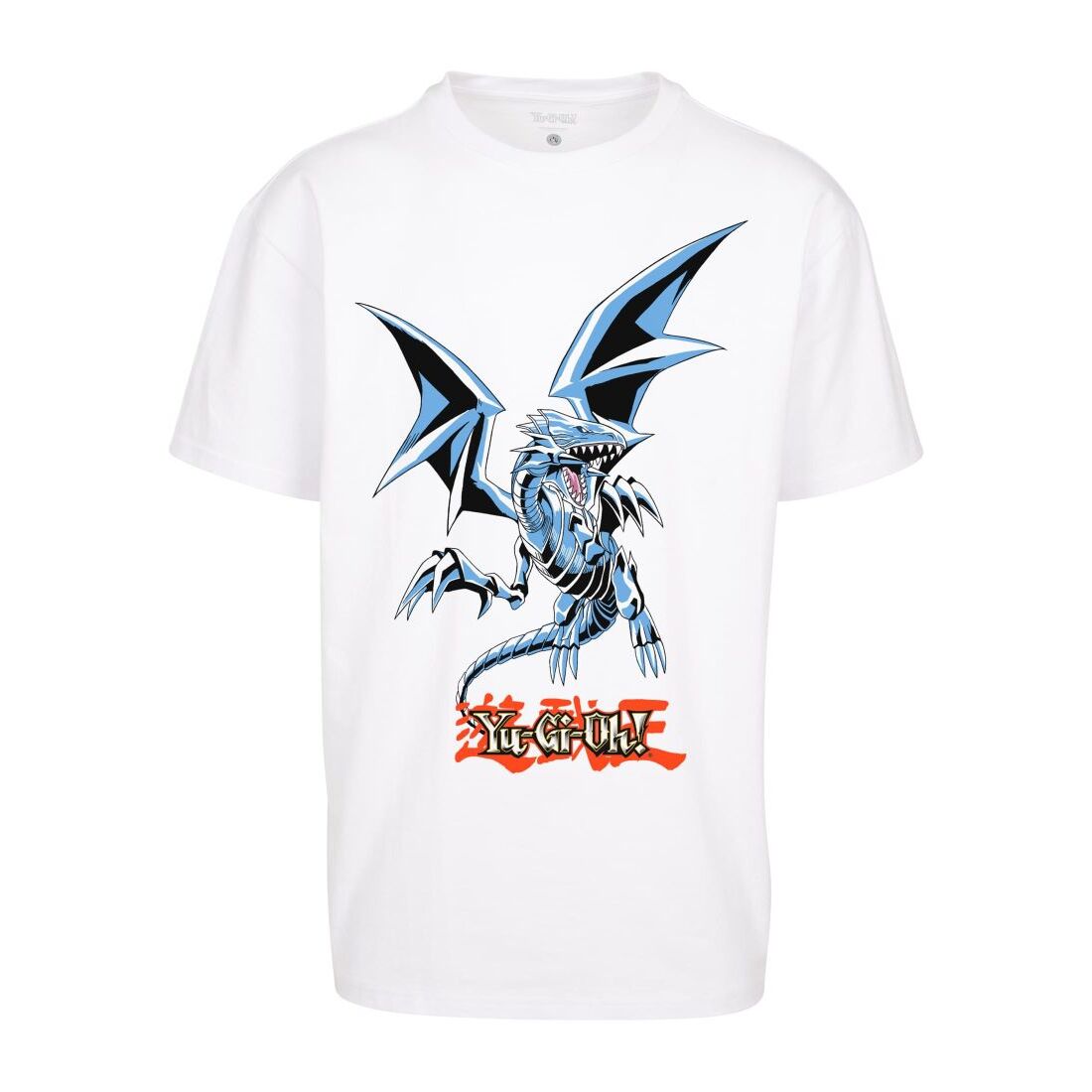 4066051314134 - Übergroßes T-Shirt Yu-Ghi-Oh Blue Eyes White Dragon Heavy