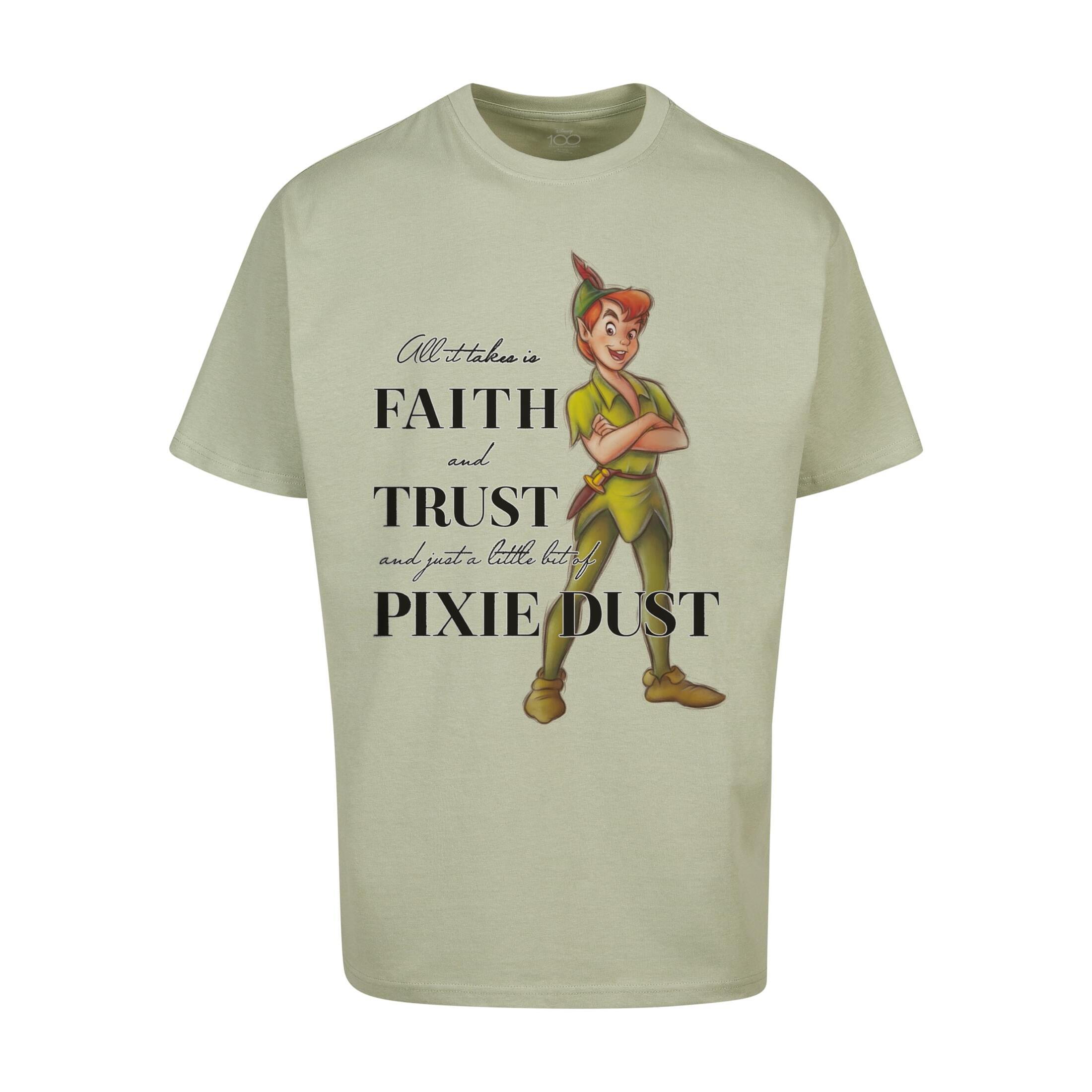 4066051415442 - Übergroßes T-Shirt Disney 100 Peter Pan Faith and Trust