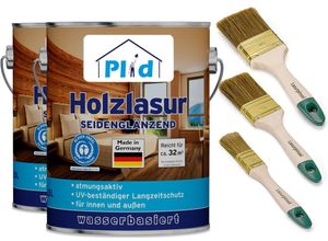 4066056001527 - Premium Holzlasur Holzschutzlasur Holzschutz Lasurpinsel Teak