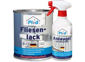 4066056001985 - Premium Fliesenlack Fliesen Lack Fliesenfarbe & 05l Anlauger Weiß - Glänzend