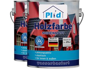 4066056002852 - PLID® Holzfarbe Größe 5l Farbe Moosgrün - Moosgrün