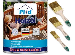 4066056003170 - Premium Holzöl Pflegeöl Holzschutz Imprägnieröl Pinsel Farblos