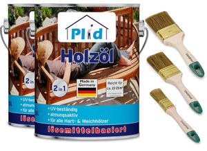 4066056003309 - Premium Holzöl Pflegeöl Holzschutz Imprägnieröl Pinsel Farblos