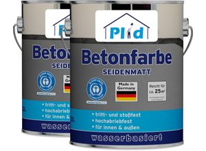 4066056003781 - Premium Betonfarbe Bodenbeschichtung Bodenfarbe Sockelfarbe Silbergrau