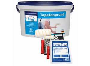4066056003934 - Plid - Tapetengrund Größe 5l Tapetengrund - Anstreichset - Weiß