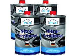 4066056004146 - Premium Nitro-Verdünner Reiniger Lack-Verdünner Farblos