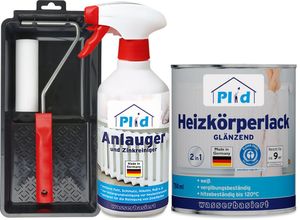 4066056004306 - Premium Heizkörperlack LF Thermolack weiß Glänzend Set Weiß